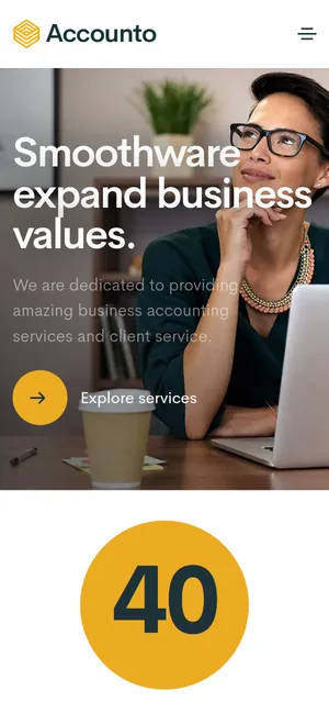 Accounto on mobile